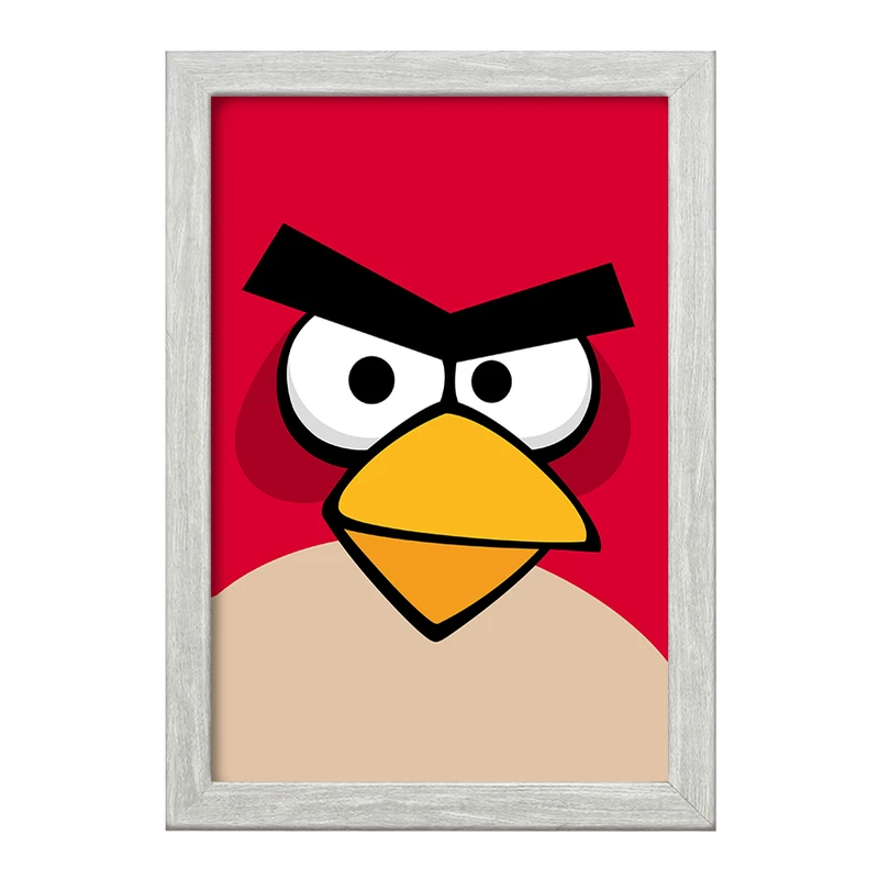 تابلو خندالو طرح پرندگان خشمگین (Angry Birds) کد F2061