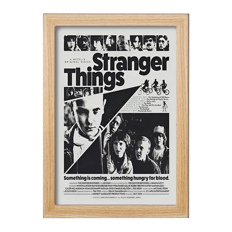 تابلو خندالو طرح استرنجر تینگز (Stranger Things) کد F13503