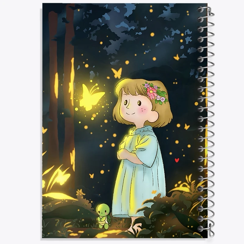 دفتر شطرنجی 50 برگ خندالو طرح دخترانه کودکانه کد F10929