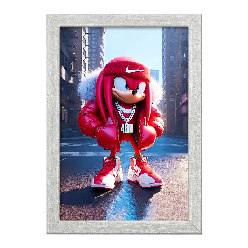 تابلو خندالو طرح سونیک (Sonic) کد F4411