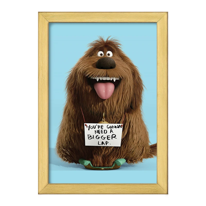 تابلو خندالو طرح زندگی پنهان حیوانات خانگی The Secret Life of Pets  کد 10678