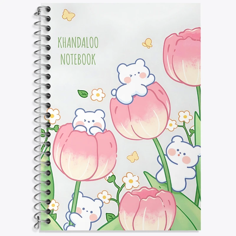 دفتر لغت 50 برگ خندالو طرح خرس کیوت کد N9153