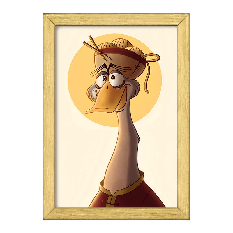 تابلو خندالو طرح پاندا کونگ فو کار کد F10351