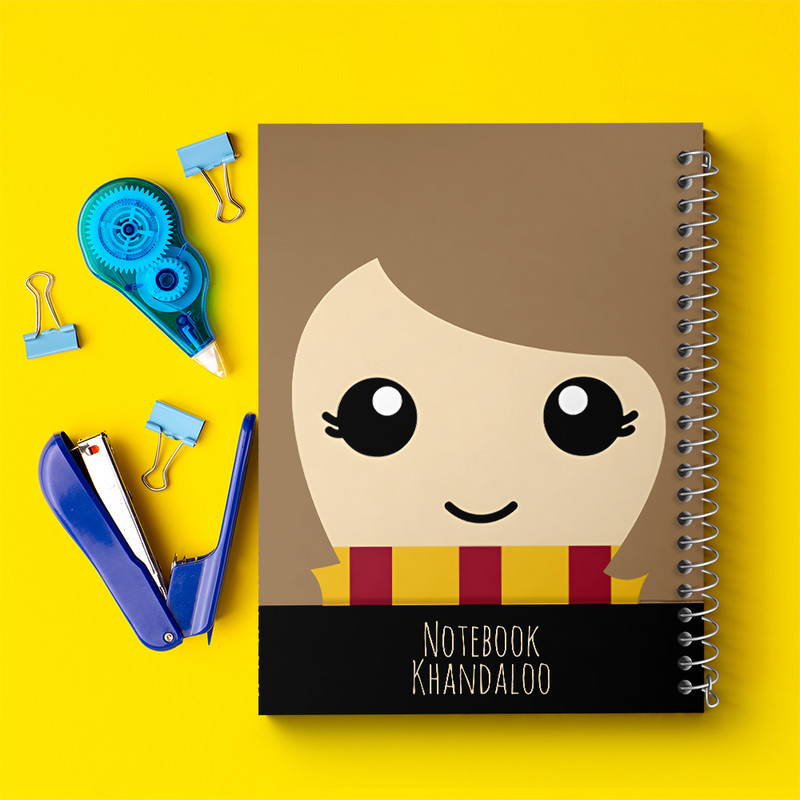 دفتر مشق 100 برگ خندالو طرح هرماینی هری پاتر (Harry Potter) کد N7215