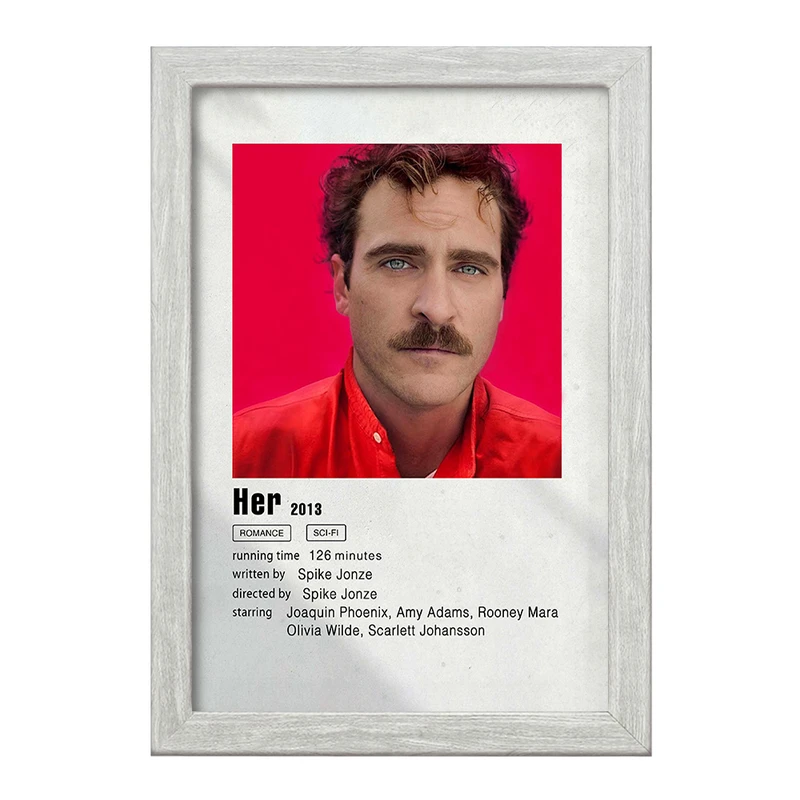 تابلو خندالو طرح او (Her) کد F11302