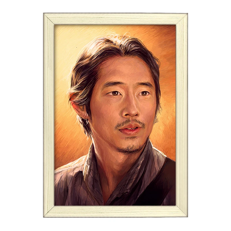 تابلو خندالو طرح گلن مردگان متحرک کد F877