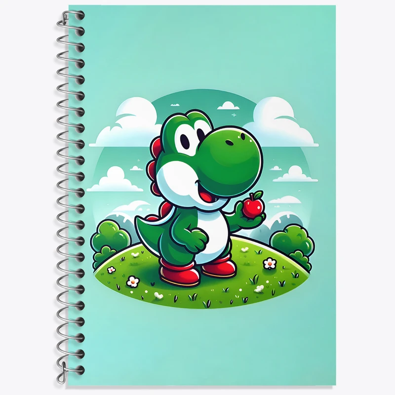 دفتر نت موسیقی 50 برگ خندالو طرح یوشی (Yoshi) کد N6739