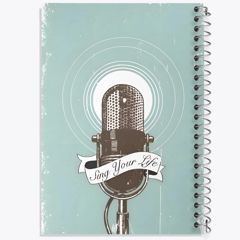 دفتر نقاشی 50 برگ خندالو طرح Sung Your Life کد F10549