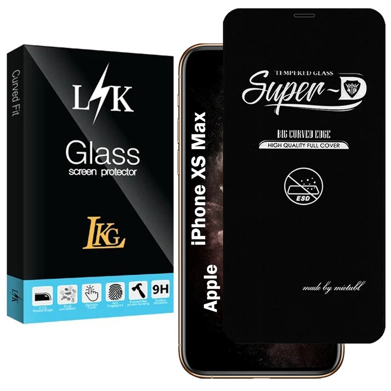 محافظ صفحه نمایش ال کا جی مدل SupD-LK مناسب برای گوشی موبایل اپل iPhone XS Max