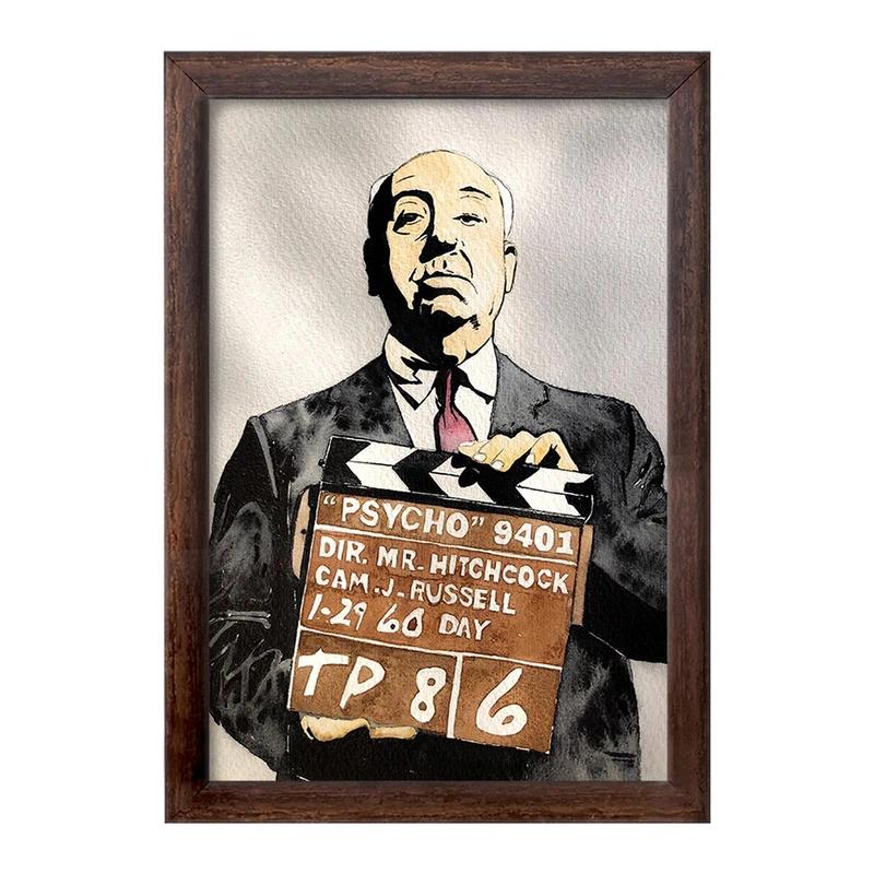 تابلو خندالو طرح روانی هیچکاک (Psycho) کد F11459