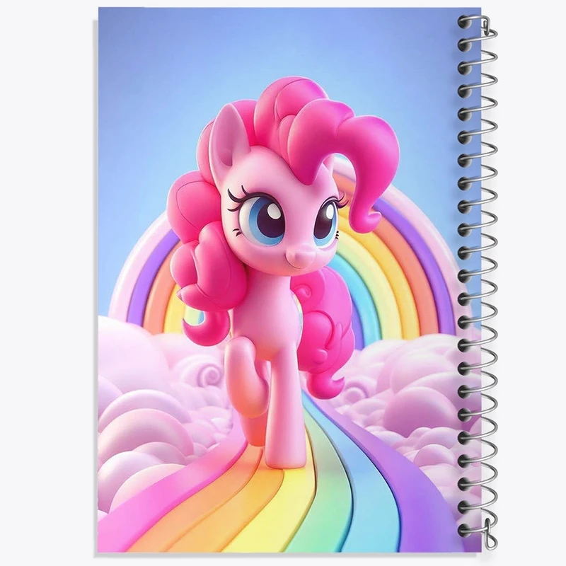 دفتر طراحی 50 برگ خندالو طرح یونیکورن کد F2772