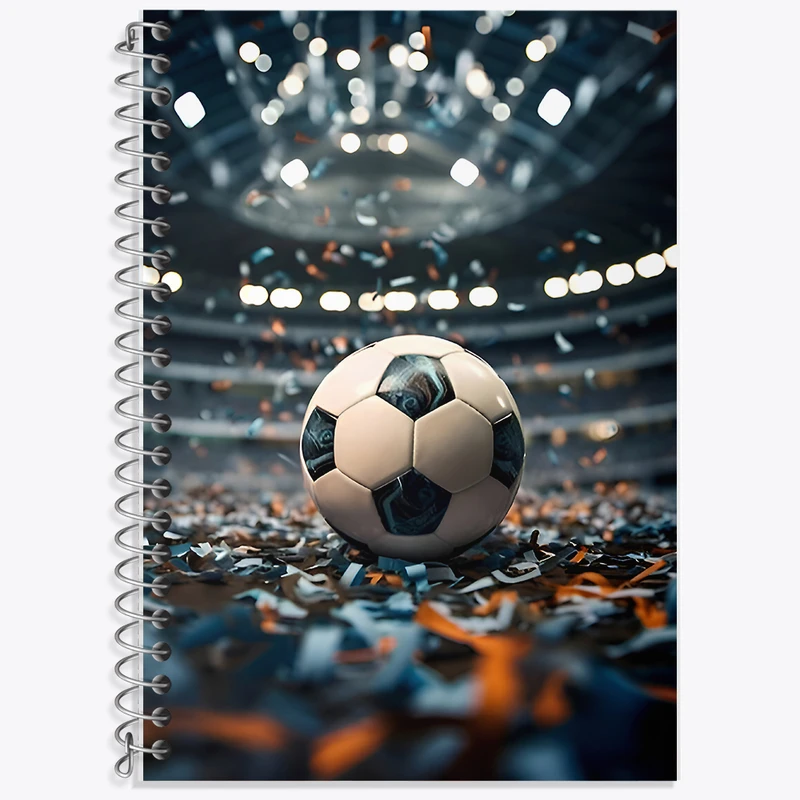 دفتر نت موسیقی 50 برگ خندالو طرح توپ فوتبال کد F9529
