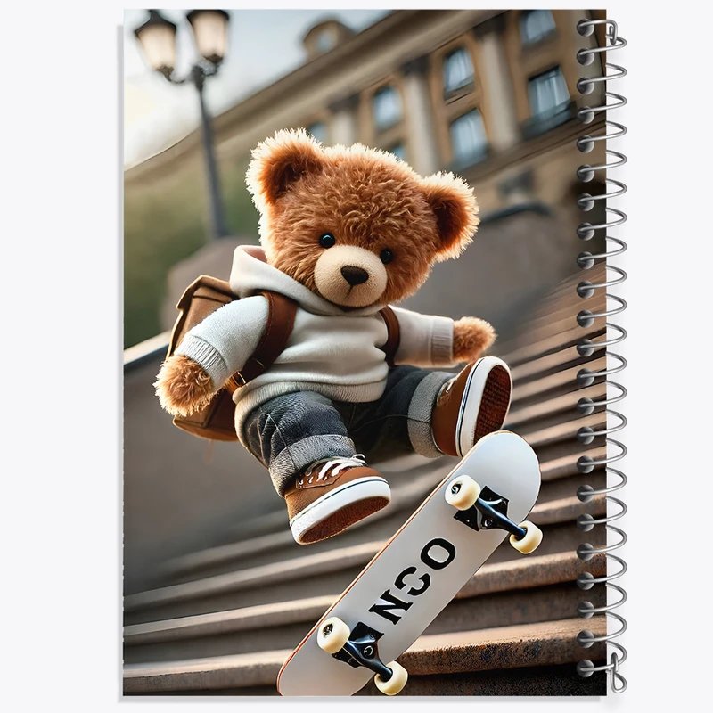 دفتر مشق 50 برگ خندالو طرح تدی کیوت کد F4340