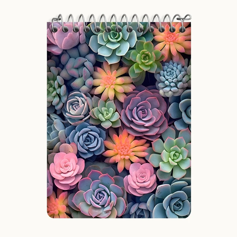 دفتر یادداشت 50 برگ خندالو طرح کاکتوس کد N5412