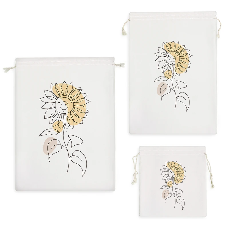 نظم دهنده خندالو مدل گل آفتابگردان کد 3519 مجموعه 3 عددی