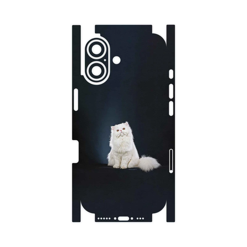 برچسب پوششی ماهوت مدل Persian_cat-FullSkin مناسب برای گوشی موبایل اپل iPhone 17