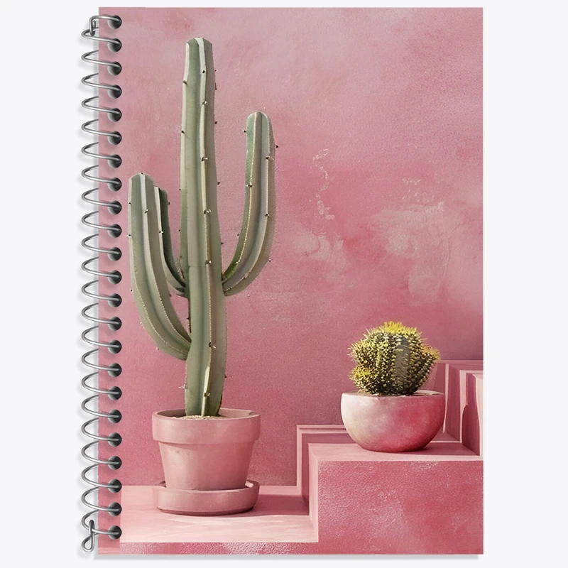 دفتر نت موسیقی 50 برگ خندالو طرح کاکتوس کد F3839