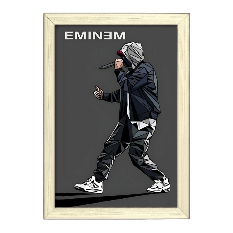 تابلو خندالو طرح امینم (Eminem) کد F4632