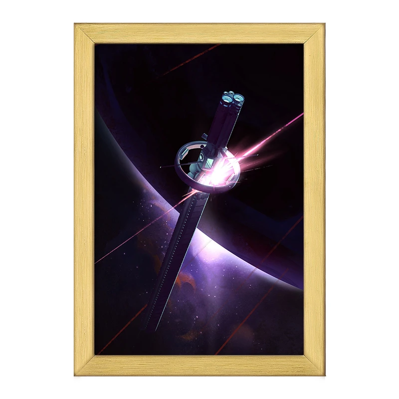 تابلو خندالو طرح ماهواره فضایی کد F532