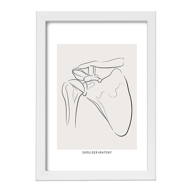 تابلو خندالو طرح آناتومی شانه (Shoulder Anatomy) کد F13915