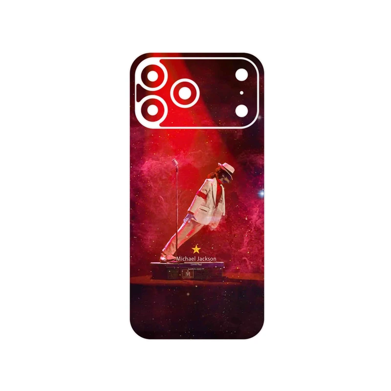 برچسب پوششی ماهوت مدل Michael Jackson مناسب برای گوشی موبایل اپل iPhone 17 Pro Max