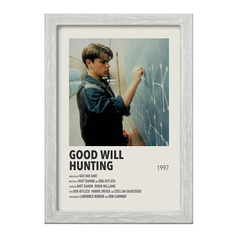 تابلو خندالو طرح ویل هانتینگ نابغه (Good Will Hunting) کد F13351