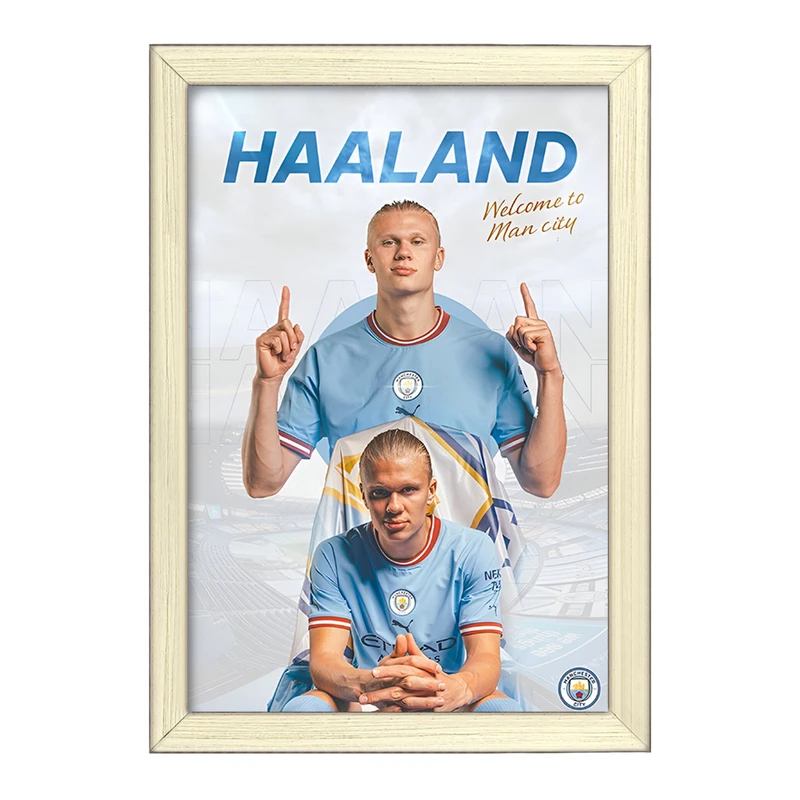 تابلو خندالو طرح ارلینگ هالند (Erling Haaland) کد F14279