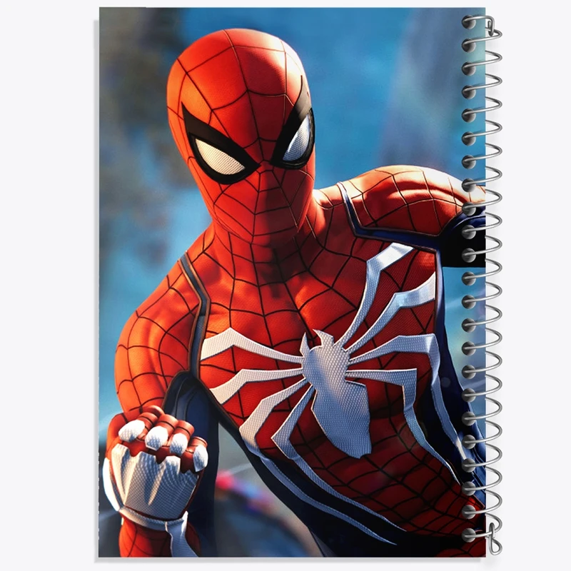 دفتر طراحی 50 برگ خندالو طرح مرد عنکبوتی Spider Man  کد 13160