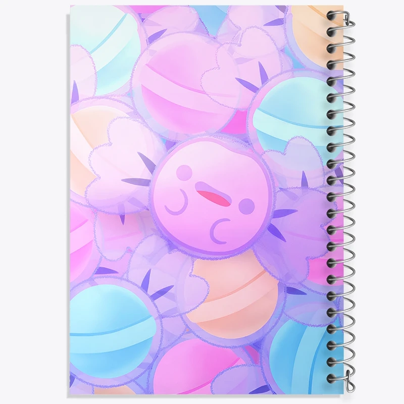 دفتر طراحی 50 برگ خندالو طرح فانتزی کد N8179