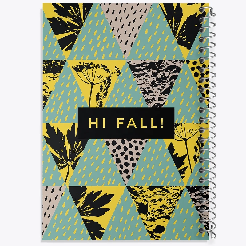 دفتر طراحی 50 برگ خندالو طرح مینیمال کد N86