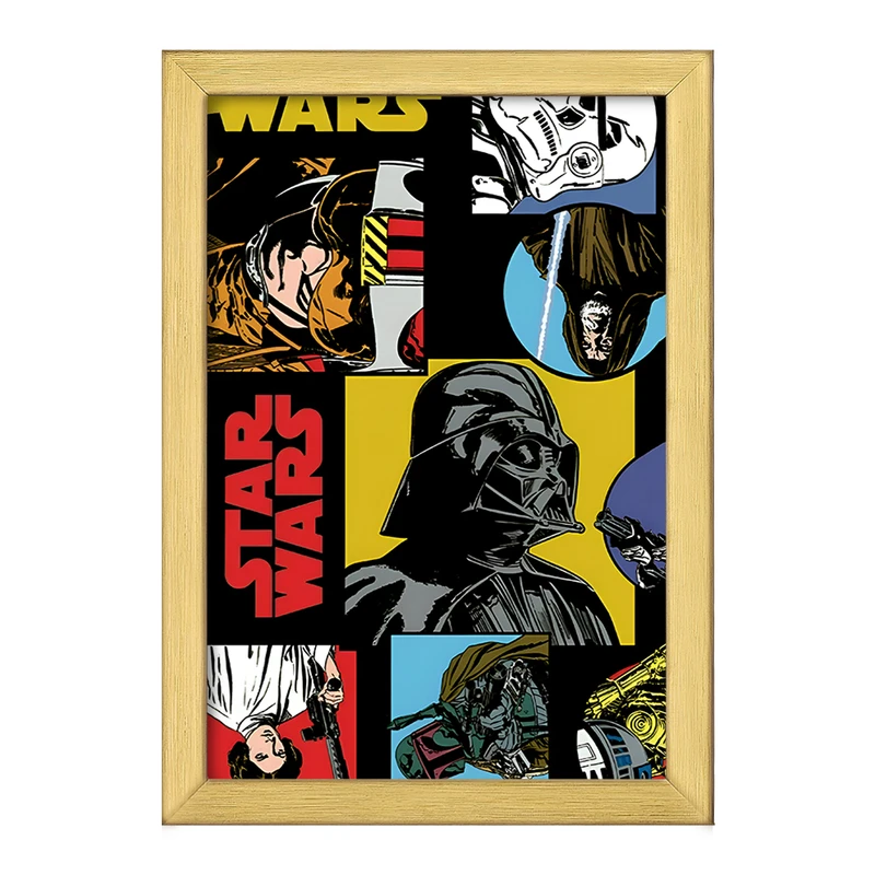 تابلو خندالو طرح جنگ ستارگان کد F4284