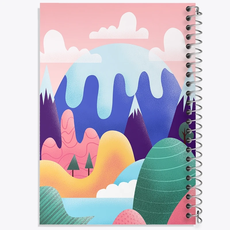 دفتر طراحی 50 برگ خندالو طرح فانتزی کد F1741