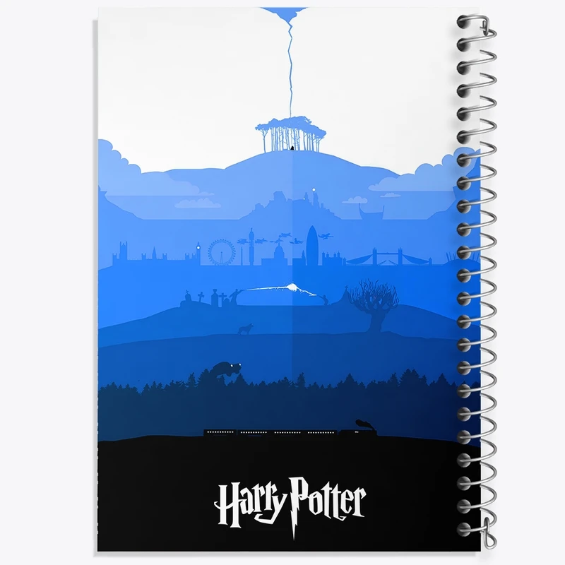 دفتر ژورنال نویسی 50 برگ خندالو مدل نقطه ای طرح هری پاتر (Harry Potter) کد F4449