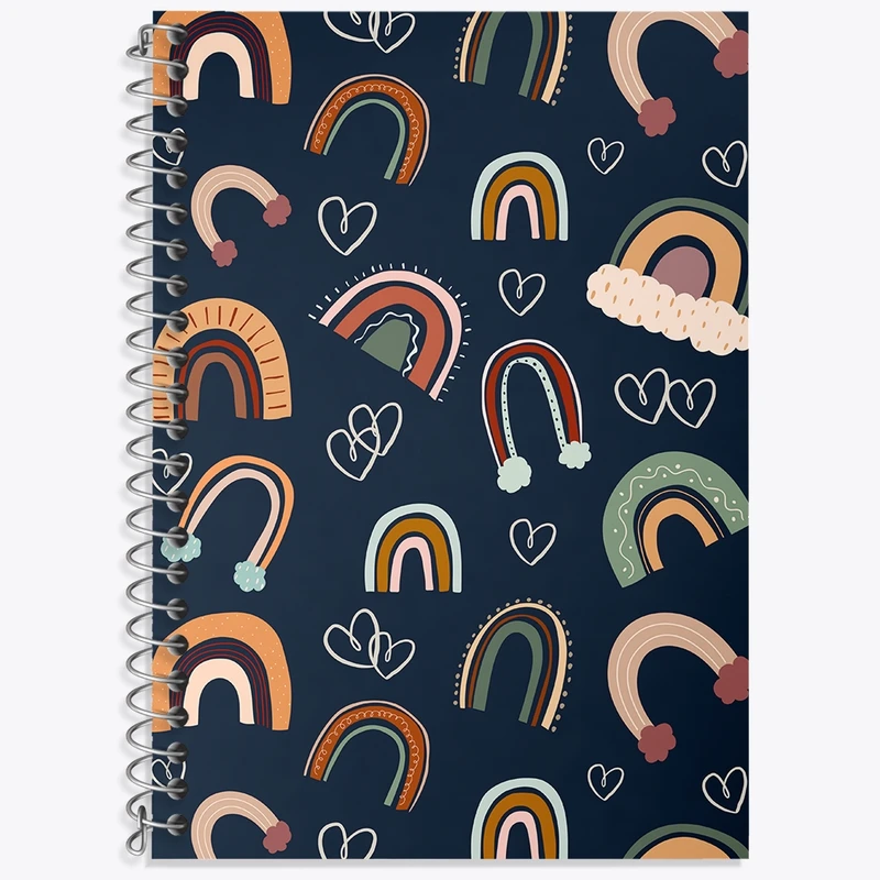 دفتر لغت 50 برگ خندالو طرح پترن کد N6829