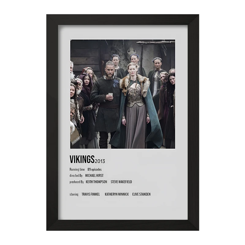 تابلو خندالو طرح وایکینگ ها (Vikings) کد F13380