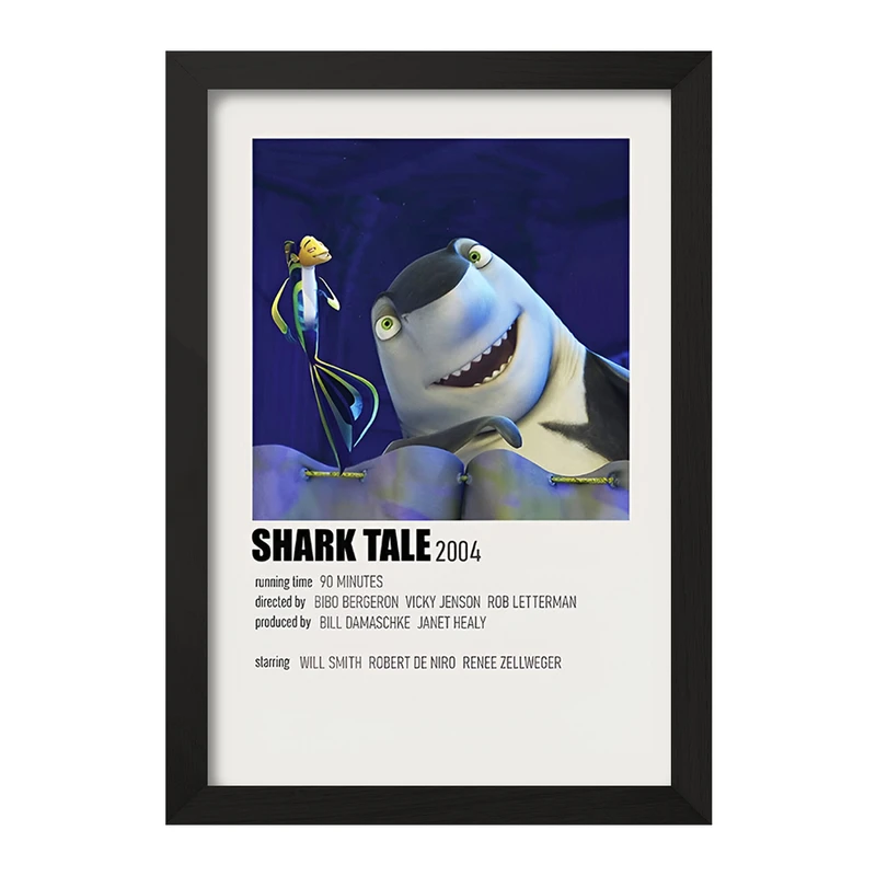 تابلو خندالو طرح داستان کوسه (Shark Tale) کد F13231