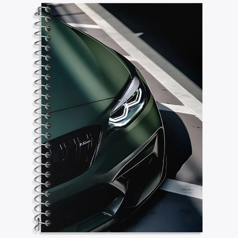 دفتر لغت 50 برگ خندالو طرح ماشین اسپرت کد F3646