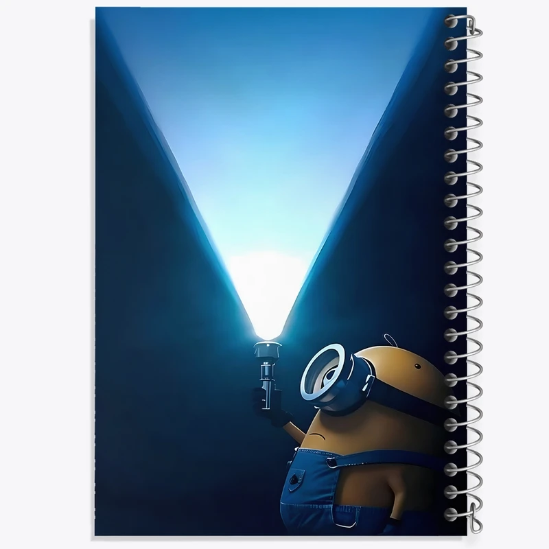 دفتر طراحی 50 برگ خندالو طرح مینیون ها (Minions) کد F10634