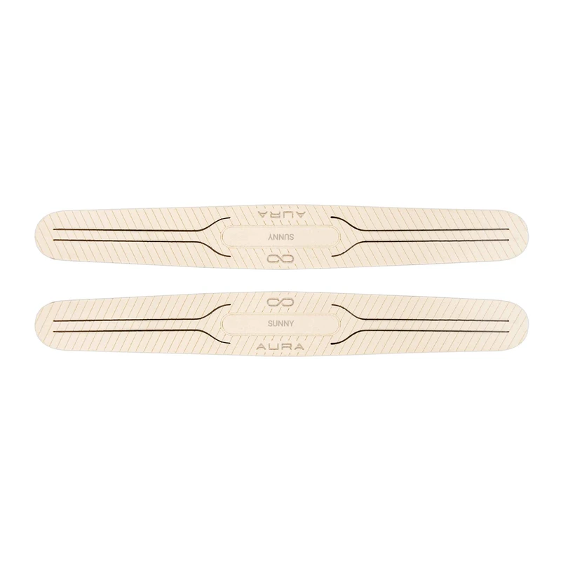 محافظ گوشه سپر خودرو ماهوت مدل AURA-W مناسب برای نیسان SUNNY مجموعه 2 عددی