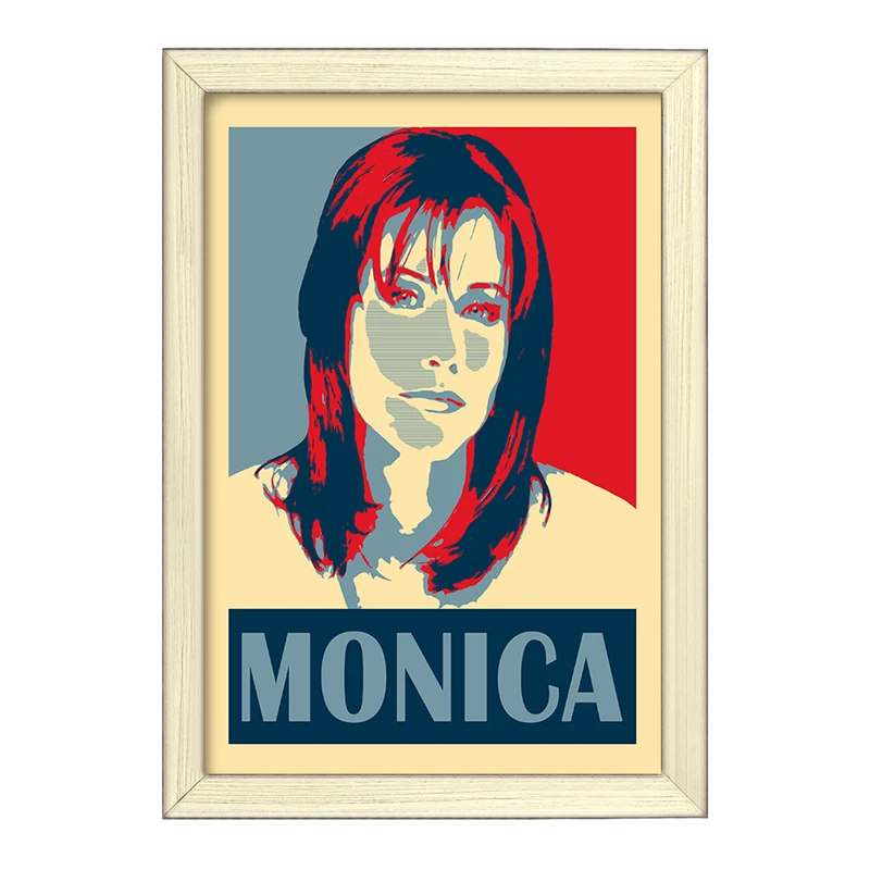 تابلو خندالو طرح مونیکا بلوچی (Monica Bellucc) کد F6471