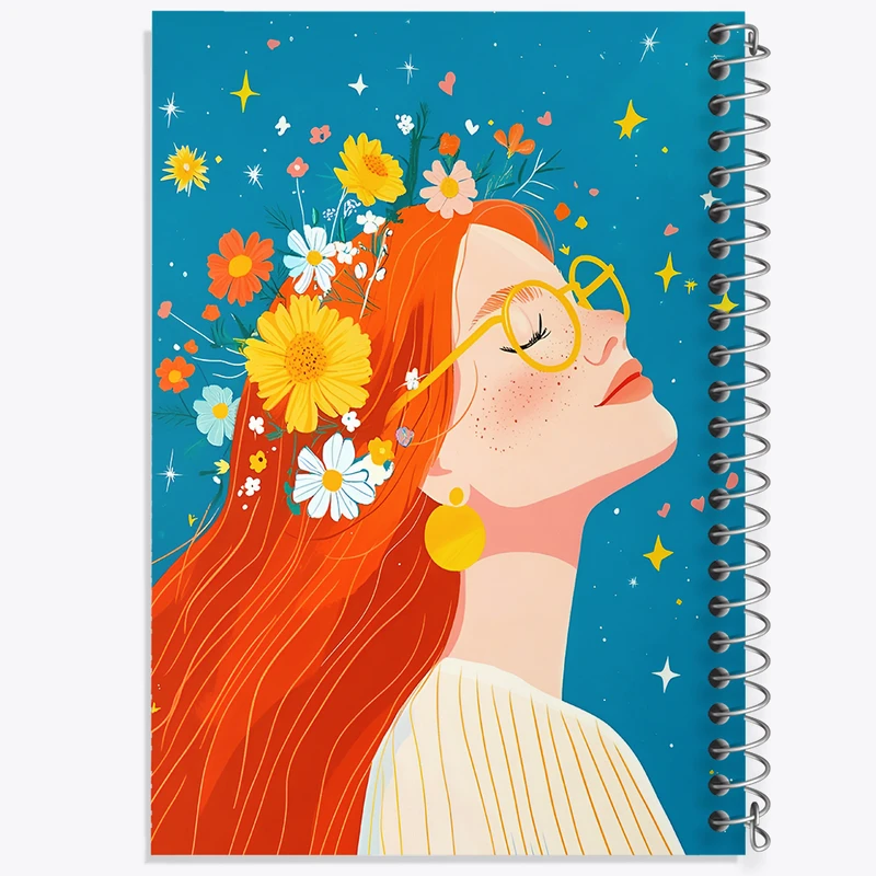 دفتر نقاشی 50 برگ خندالو طرح دخترانه کد F10977