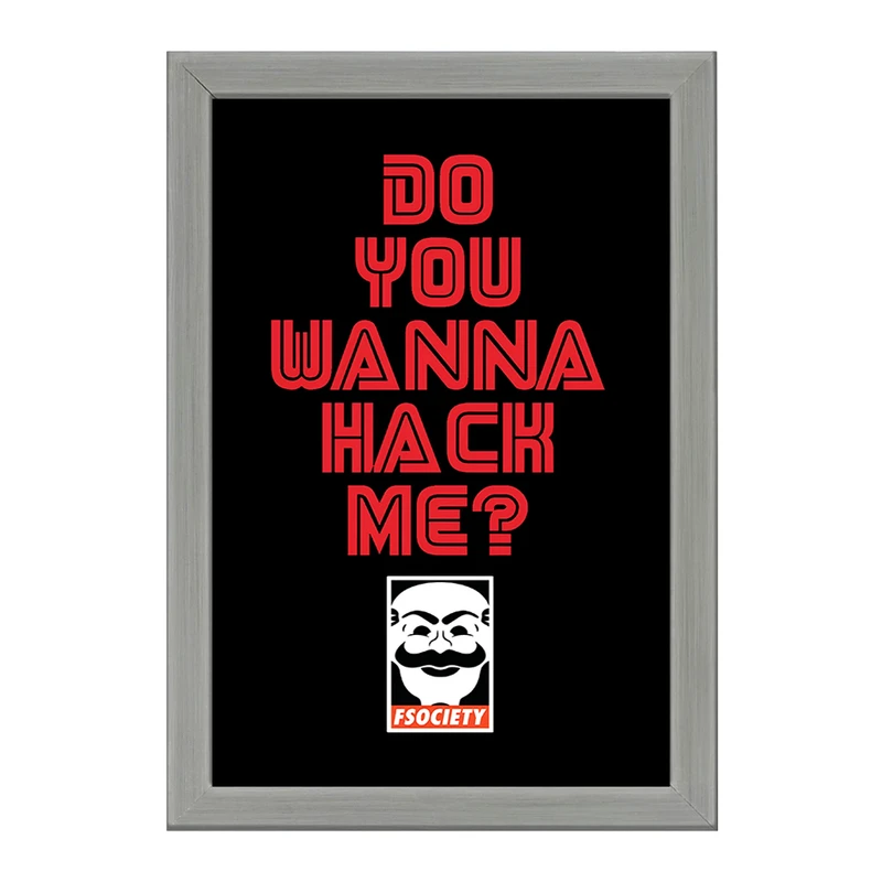 تابلو خندالو طرح Do You Wanna Hack Me? کد F13682