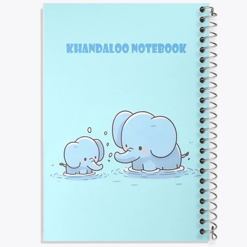 دفتر مشق 50 برگ خندالو طرح حیوانات بامزه کد N7394