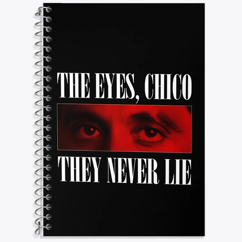 دفتر زبان 50 برگ خندالو مدل سه خط طرح صورت زخمی (scarface) کد F13532