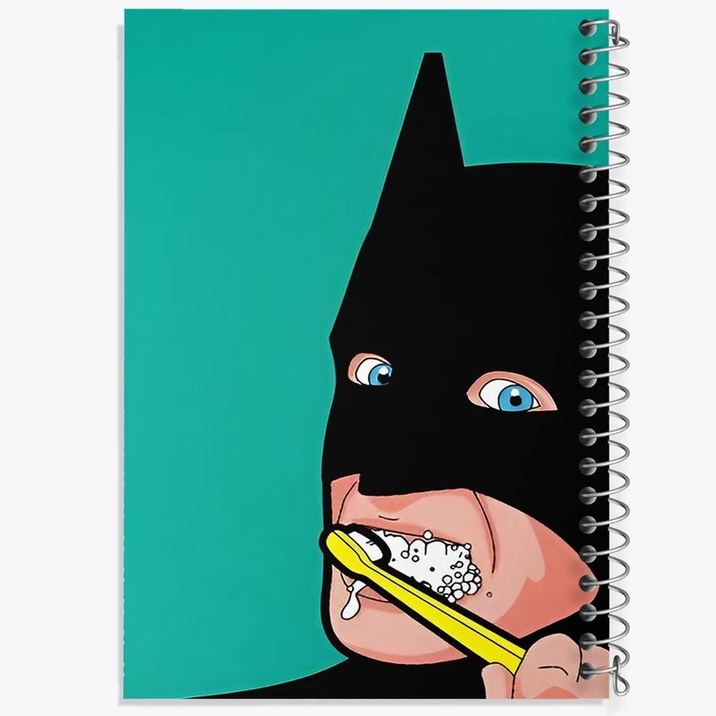 دفتر شطرنجی 50 برگ خندالو طرح بتمن (Batman) کد F9814