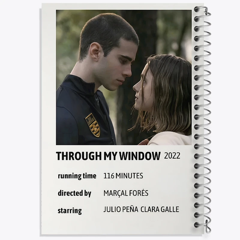 دفتر مشق 100 برگ خندالو طرح Through My Window کد F12928