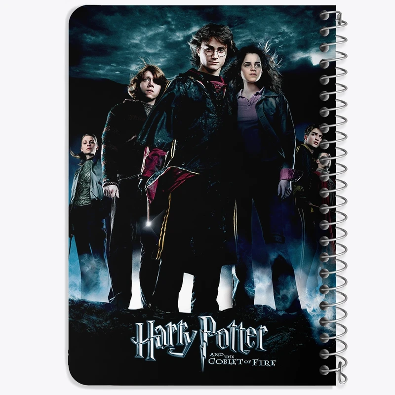دفتر یادداشت 50 برگ خندالو طرح هری پاتر Harry Potter  کد 2911