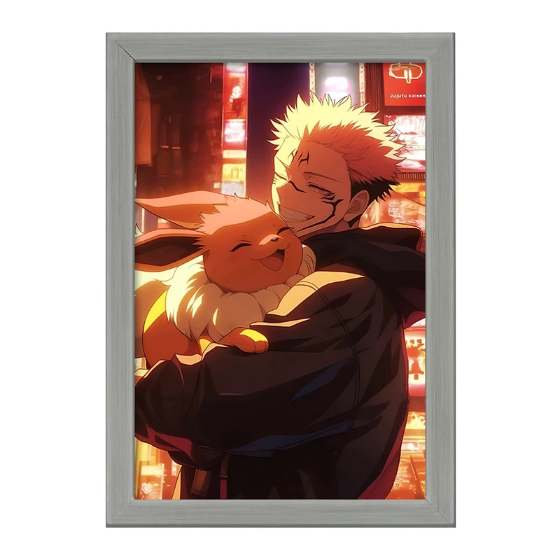 تابلو خندالو طرح پوکمون (pokemon) کد F9788