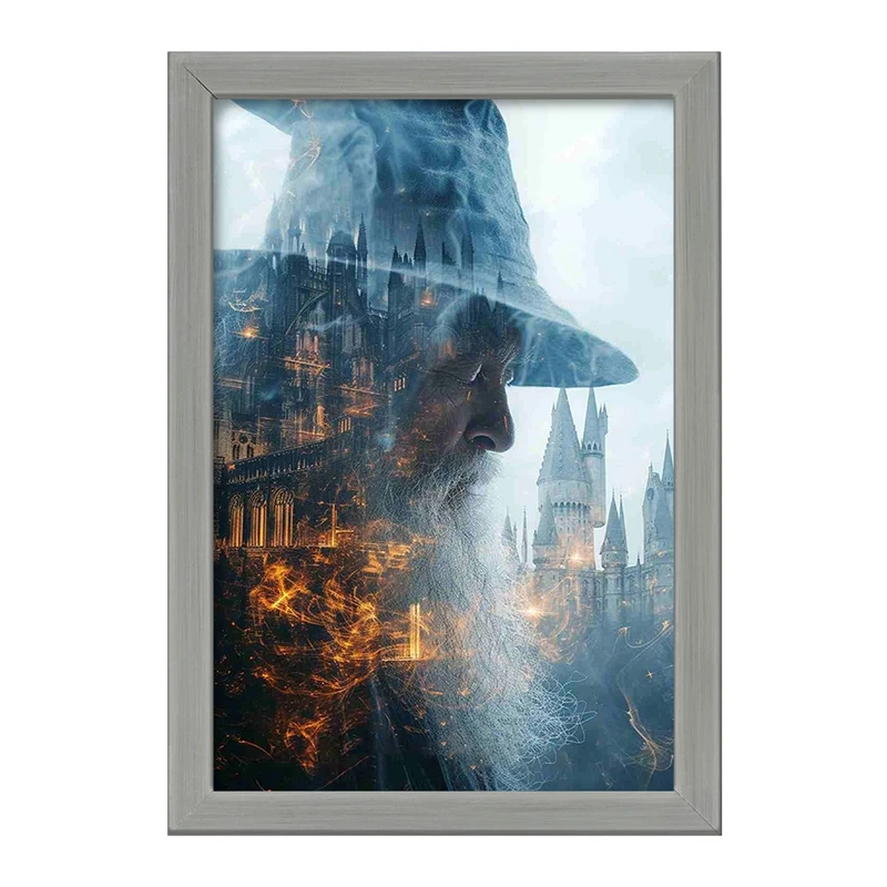 تابلو خندالو طرح گندالف هری پاتر (Harry Potter) کد F14192