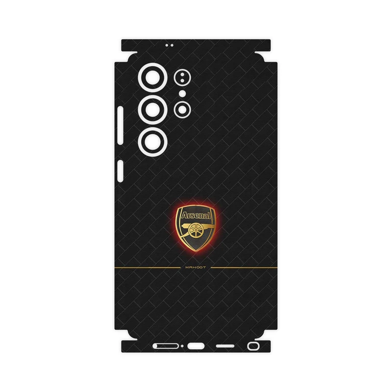 برچسب پوششی ماهوت مدل Arsenal-FullSkin مناسب برای گوشی موبایل سامسونگ Galaxy S25 Ultra